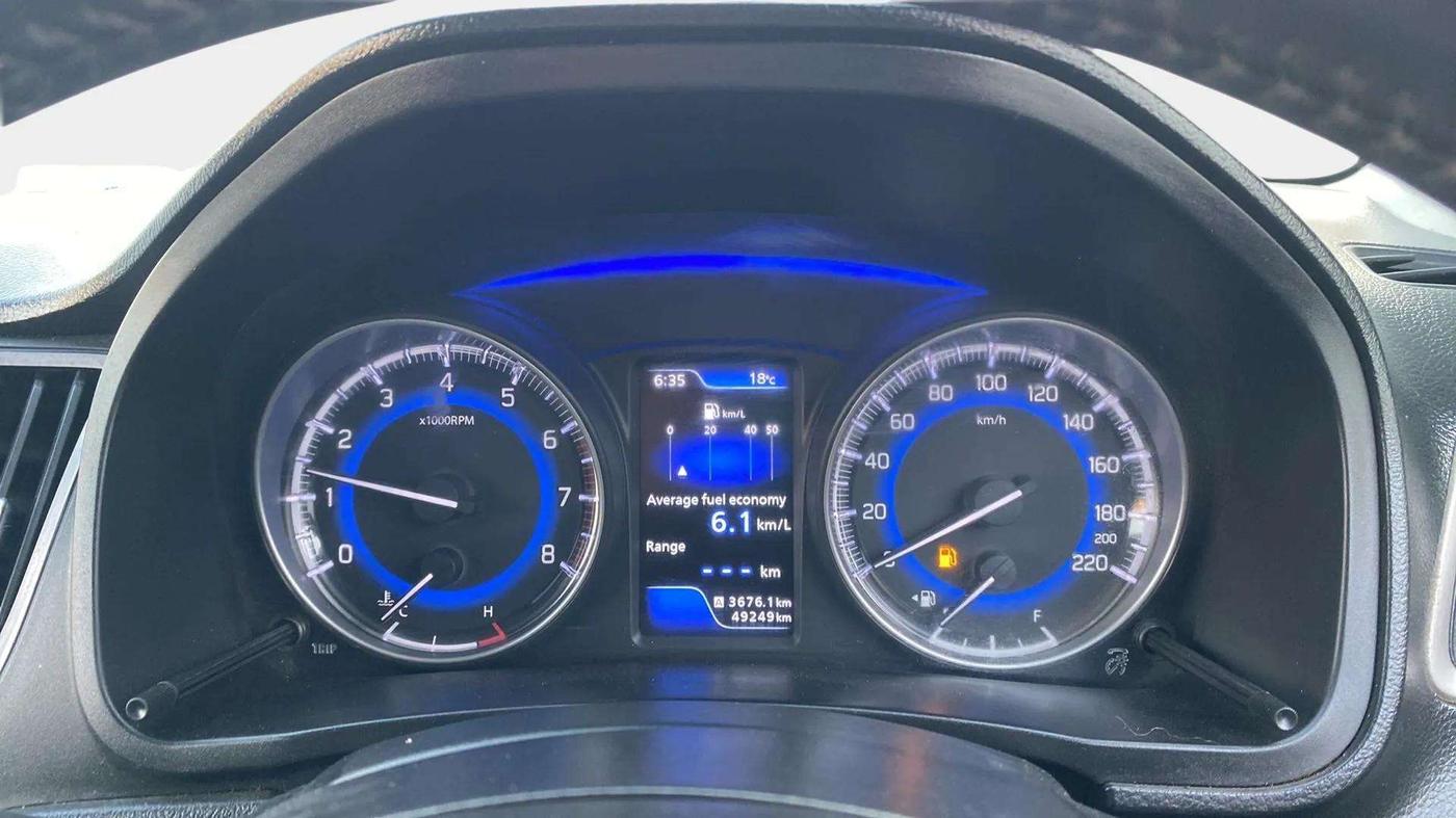 2019 Toyota Glanza V, Petrol, Manual, 49,292 km, Odometer Image