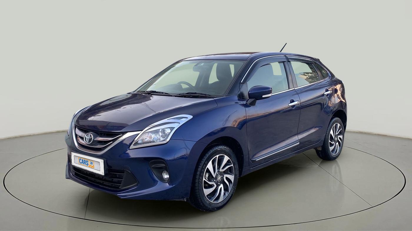 2019 Toyota Glanza V, Petrol, Manual, 49,292 km, Left Front Diagonal
