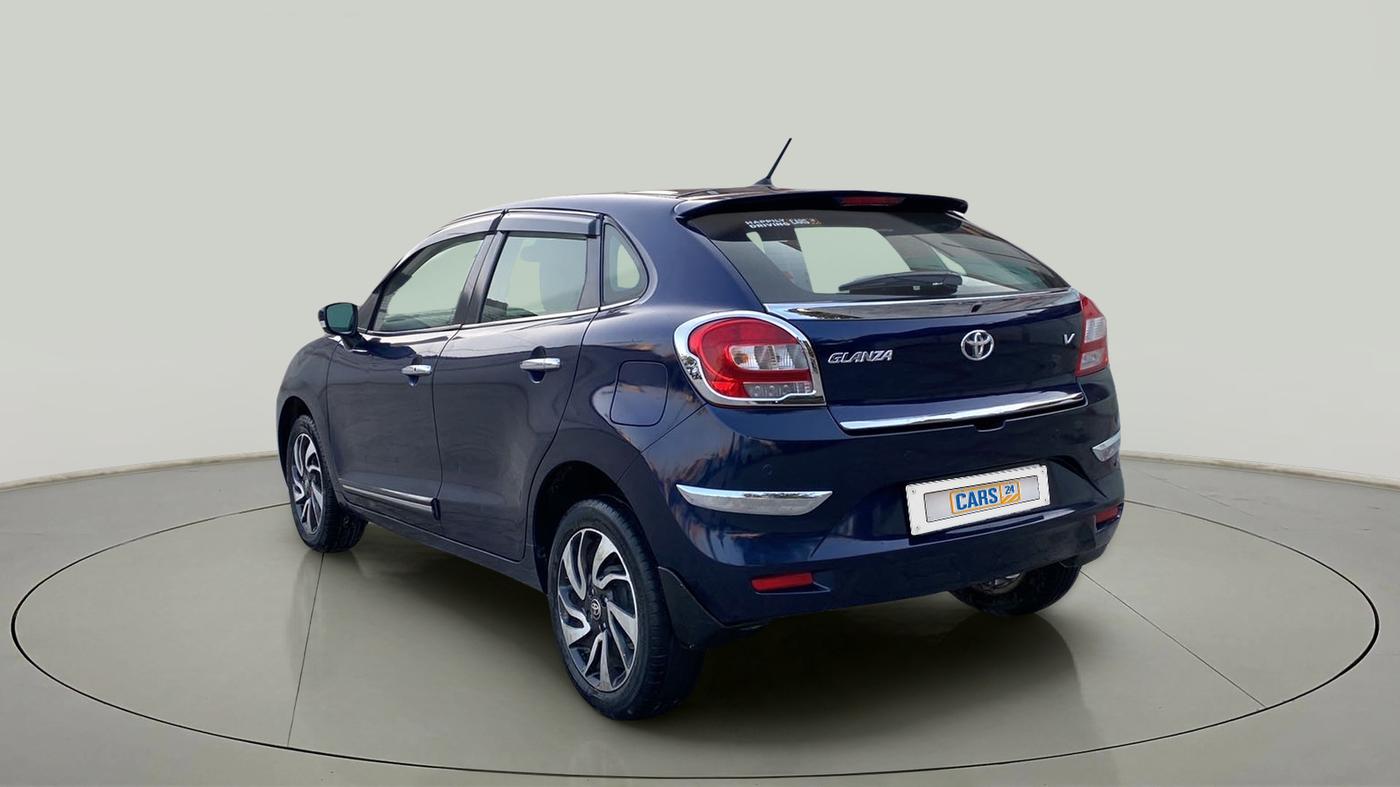 2019 Toyota Glanza V, Petrol, Manual, 49,292 km, Left Back Diagonal