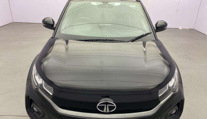 2021 Tata NEXON XZA PLUS (O) PETROL DARK EDITION, Petrol, Automatic, 31,912 km, Bonnet (hood) - Slightly dented