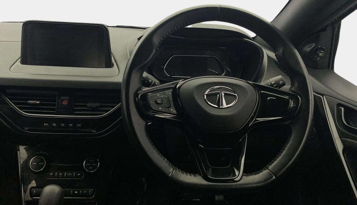 2021 Tata NEXON XZA PLUS (O) PETROL DARK EDITION, Petrol, Automatic, 31,912 km, Steering Wheel Close Up