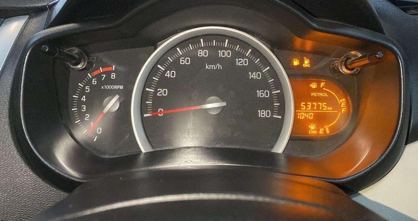 2019 Maruti Celerio VXI (O) CNG, CNG, Manual, 53,776 km, Odometer Image
