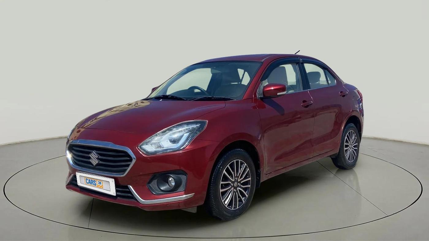 2018 Maruti Dzire ZXI PLUS AMT, Petrol, Automatic, 83,353 km, Left Front Diagonal