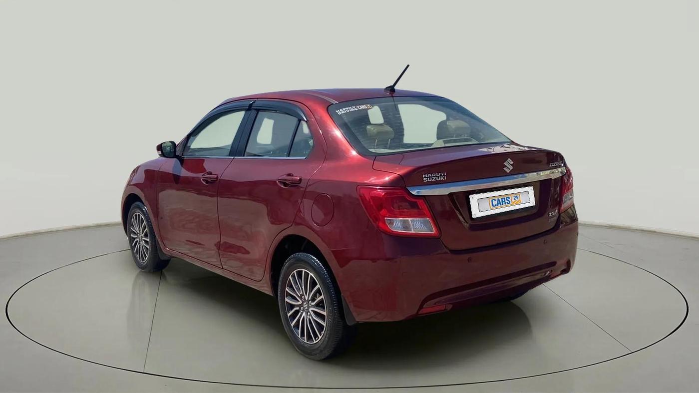 2018 Maruti Dzire ZXI PLUS AMT, Petrol, Automatic, 83,353 km, Left Back Diagonal
