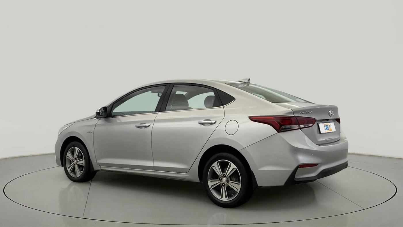 2017 Hyundai Verna 1.6 VTVT SX (O) AT, Petrol, Automatic, 37,131 km, Left Back Diagonal