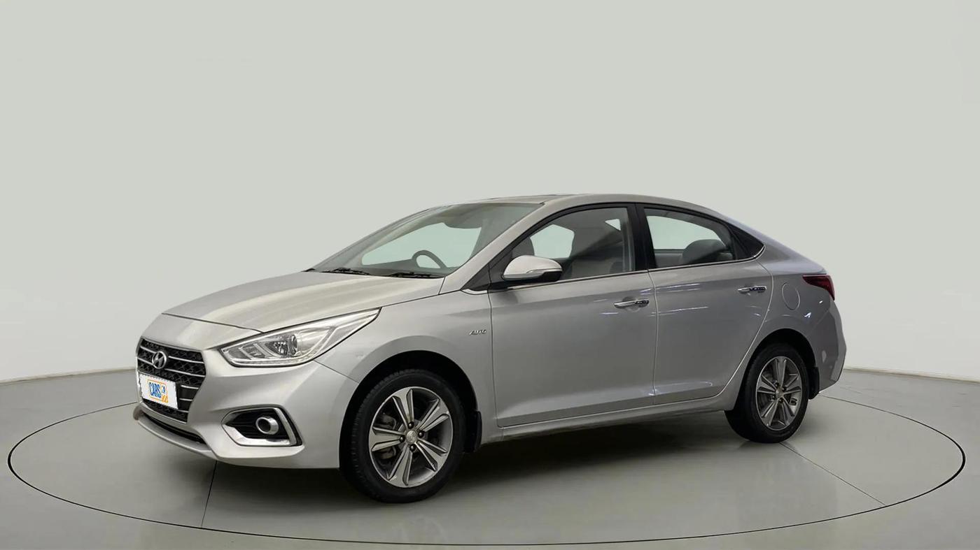 2017 Hyundai Verna 1.6 VTVT SX (O) AT, Petrol, Automatic, 37,131 km, Left Front Diagonal
