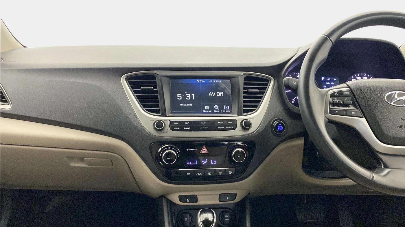 2017 Hyundai Verna 1.6 VTVT SX (O) AT, Petrol, Automatic, 37,131 km, Air Conditioner