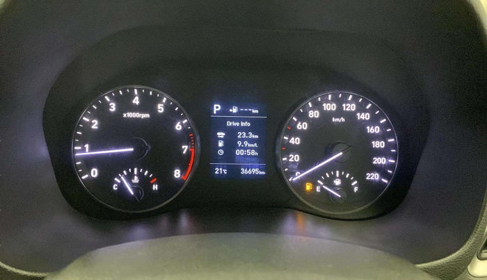 2017 Hyundai Verna 1.6 VTVT SX (O) AT, Petrol, Automatic, 36,965 km, Odometer Image