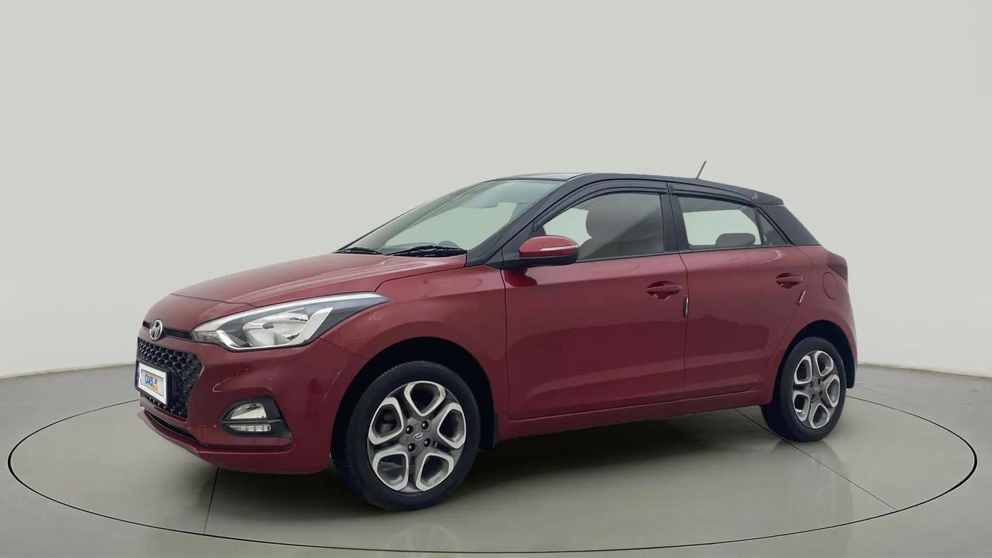 2018 Hyundai Elite i20 ASTA 1.2 DUAL TONE, Petrol, Manual, 49,694 km, Left Front Diagonal