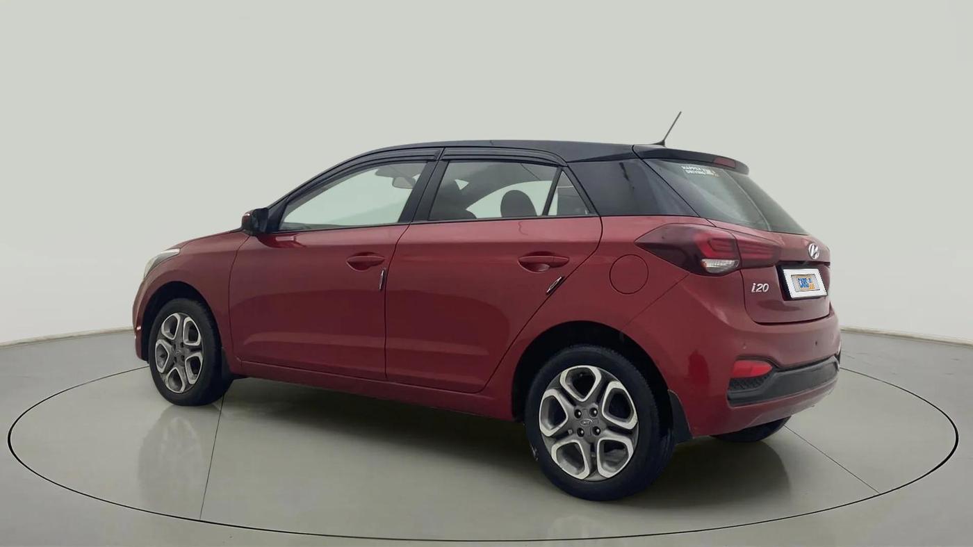 2018 Hyundai Elite i20 ASTA 1.2 DUAL TONE, Petrol, Manual, 49,694 km, Left Back Diagonal