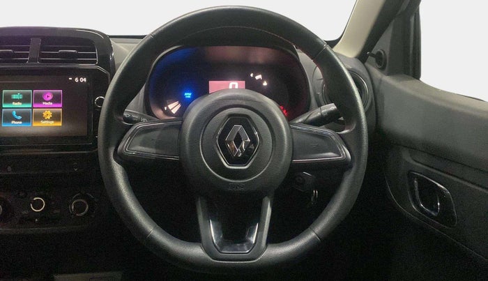 2020 Renault Kwid RXT 1.0 AMT (O), Petrol, Automatic, 6,335 km, Steering Wheel Close Up