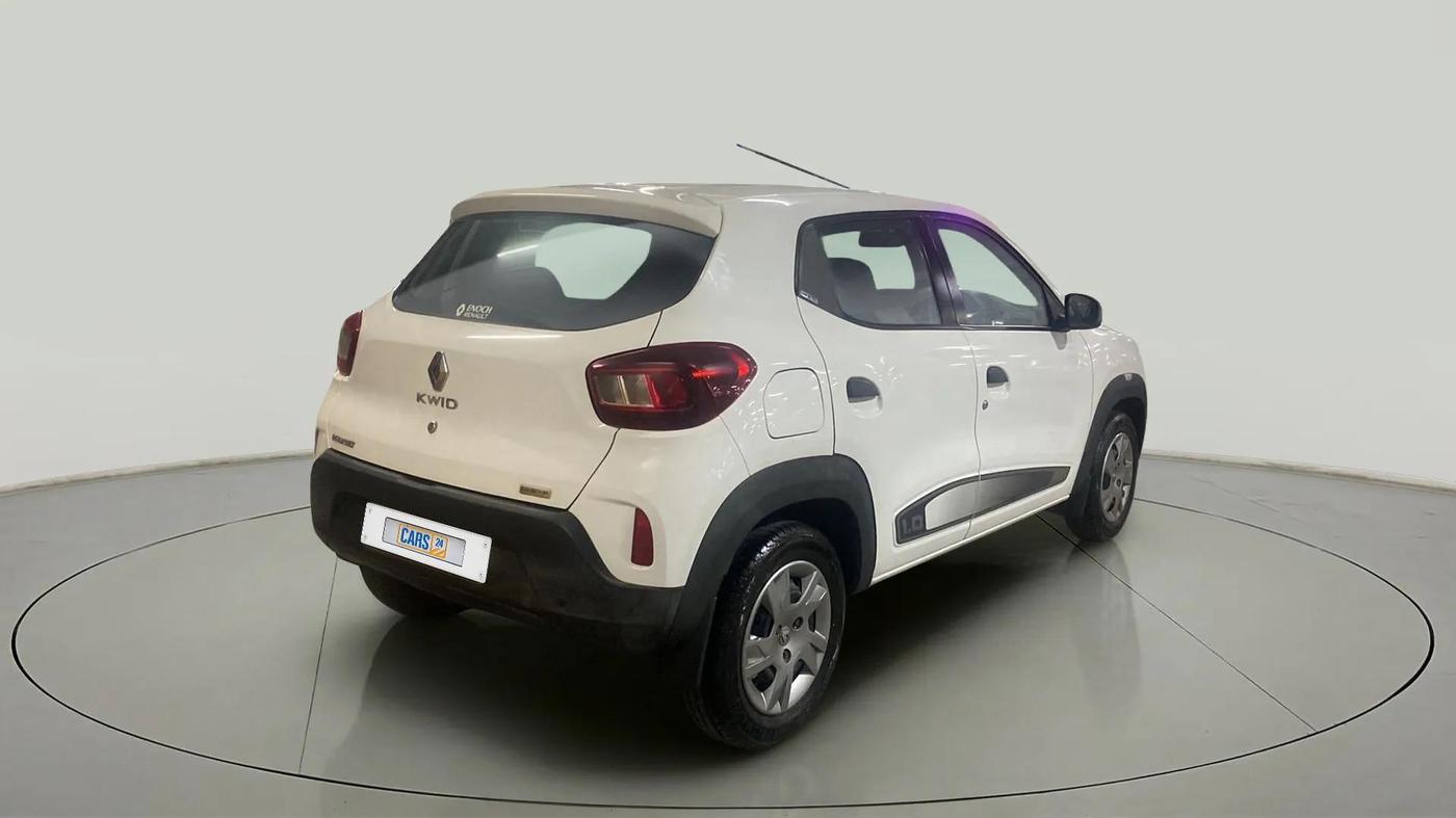 2020 Renault Kwid RXT 1.0 AMT (O), Petrol, Automatic, 6,672 km, Right Back Diagonal