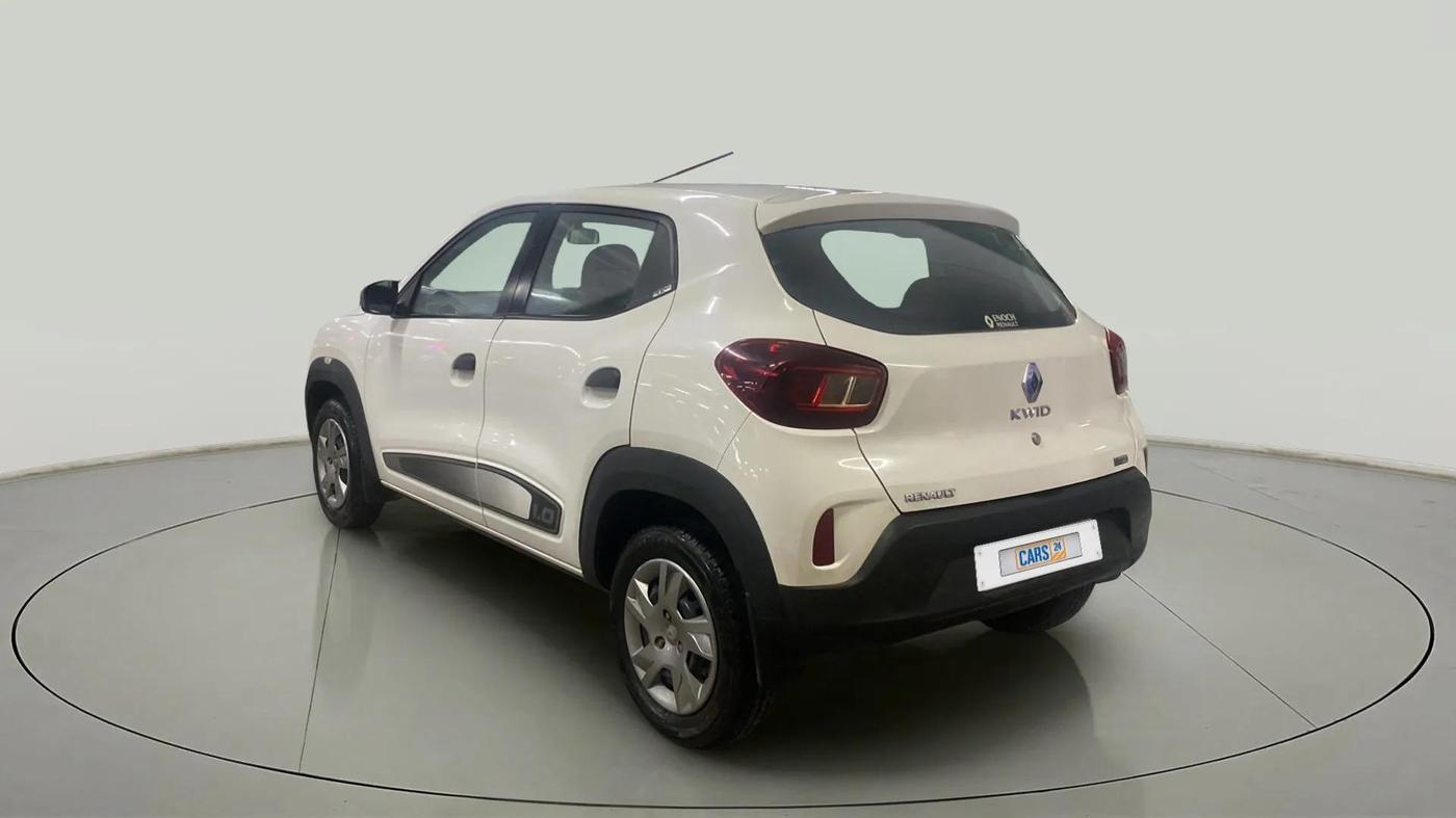 2020 Renault Kwid RXT 1.0 AMT (O), Petrol, Automatic, 6,672 km, Left Back Diagonal
