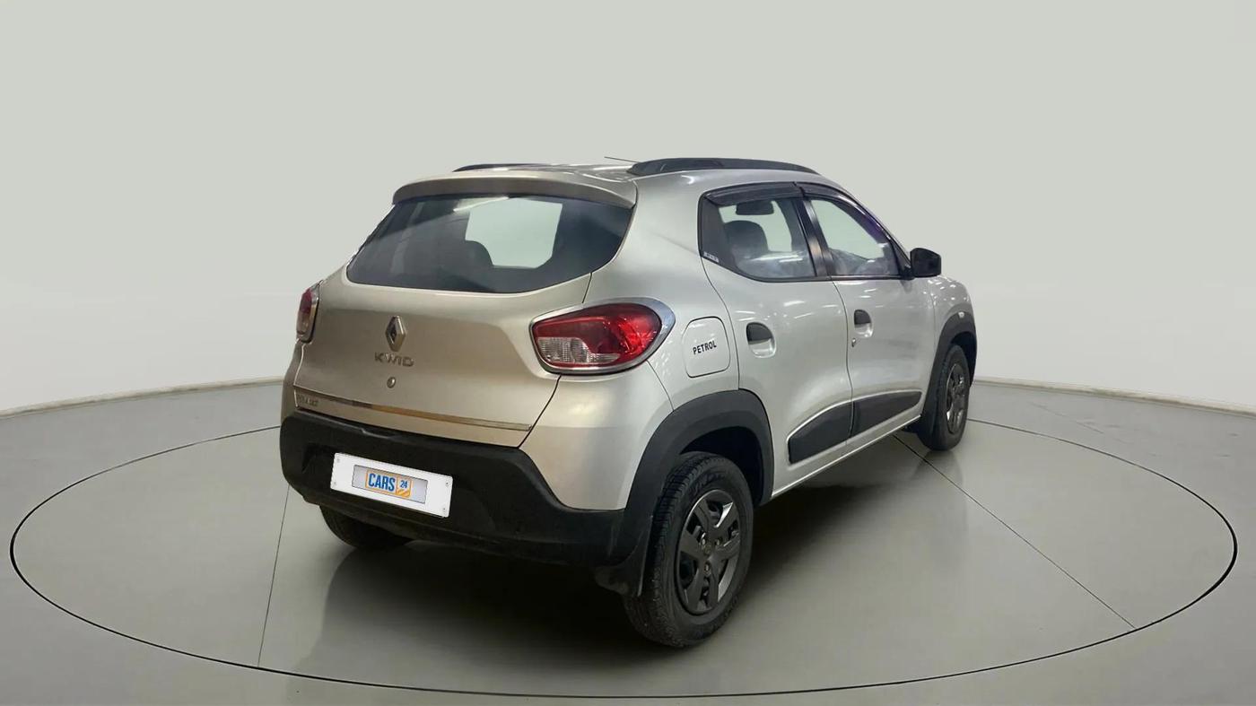 2019 Renault Kwid RXT 1.0 (O), Petrol, Manual, 13,415 km, Right Back Diagonal
