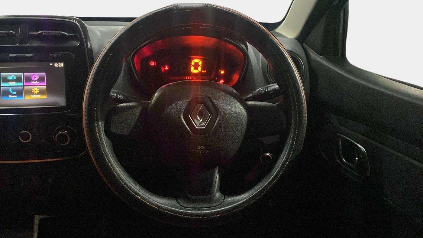 2019 Renault Kwid RXT 1.0 (O), Petrol, Manual, 13,415 km, Steering Wheel Close Up