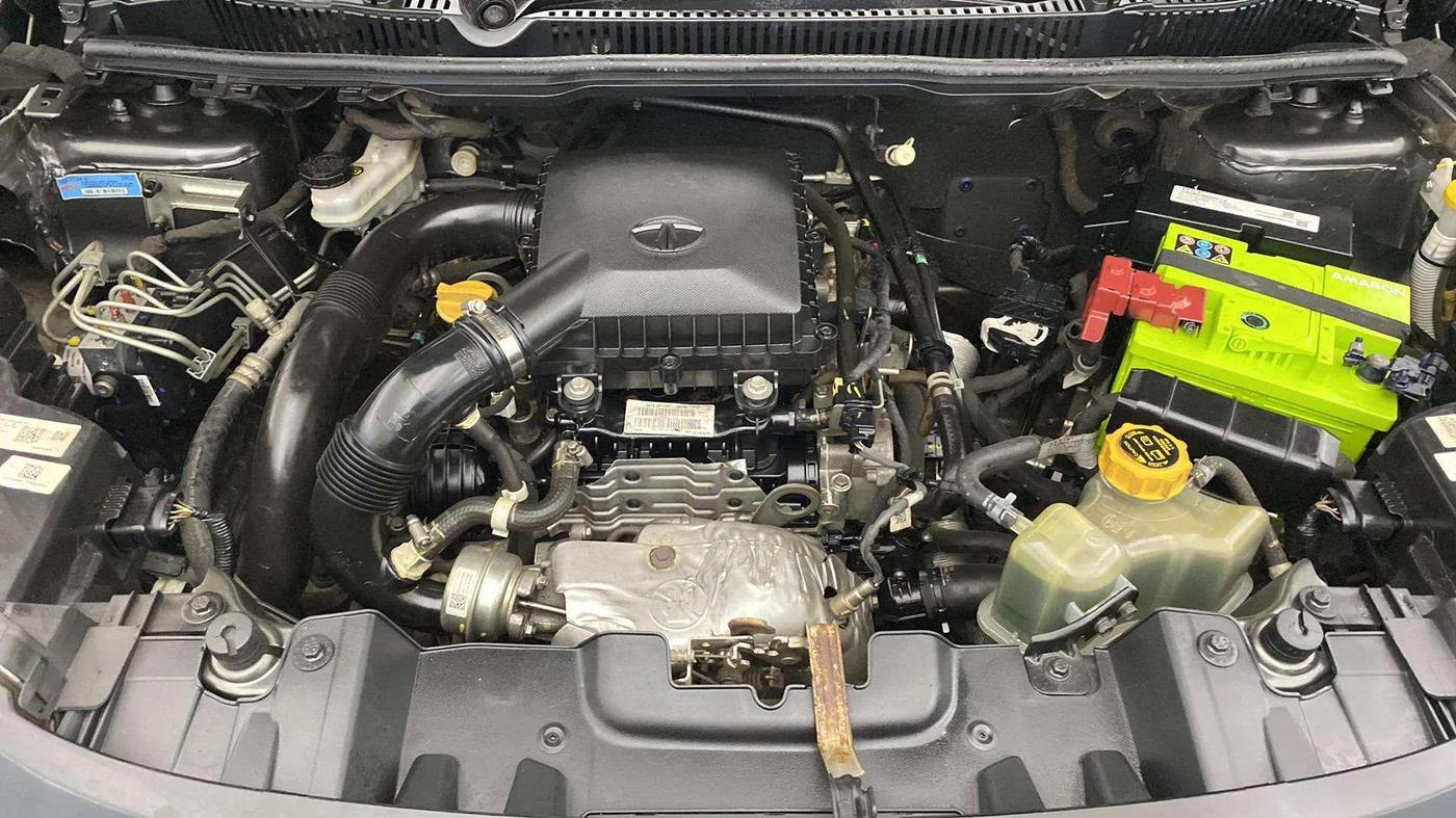 2021 Tata NEXON XZ PLUS PETROL, Petrol, Manual, 61,477 km, Engine View