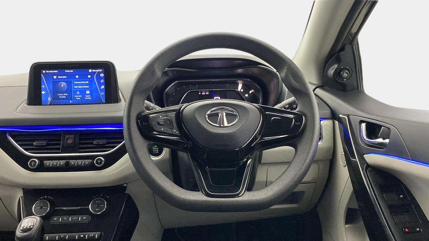 2021 Tata NEXON XZ PLUS PETROL, Petrol, Manual, 61,477 km, Steering Wheel Close Up
