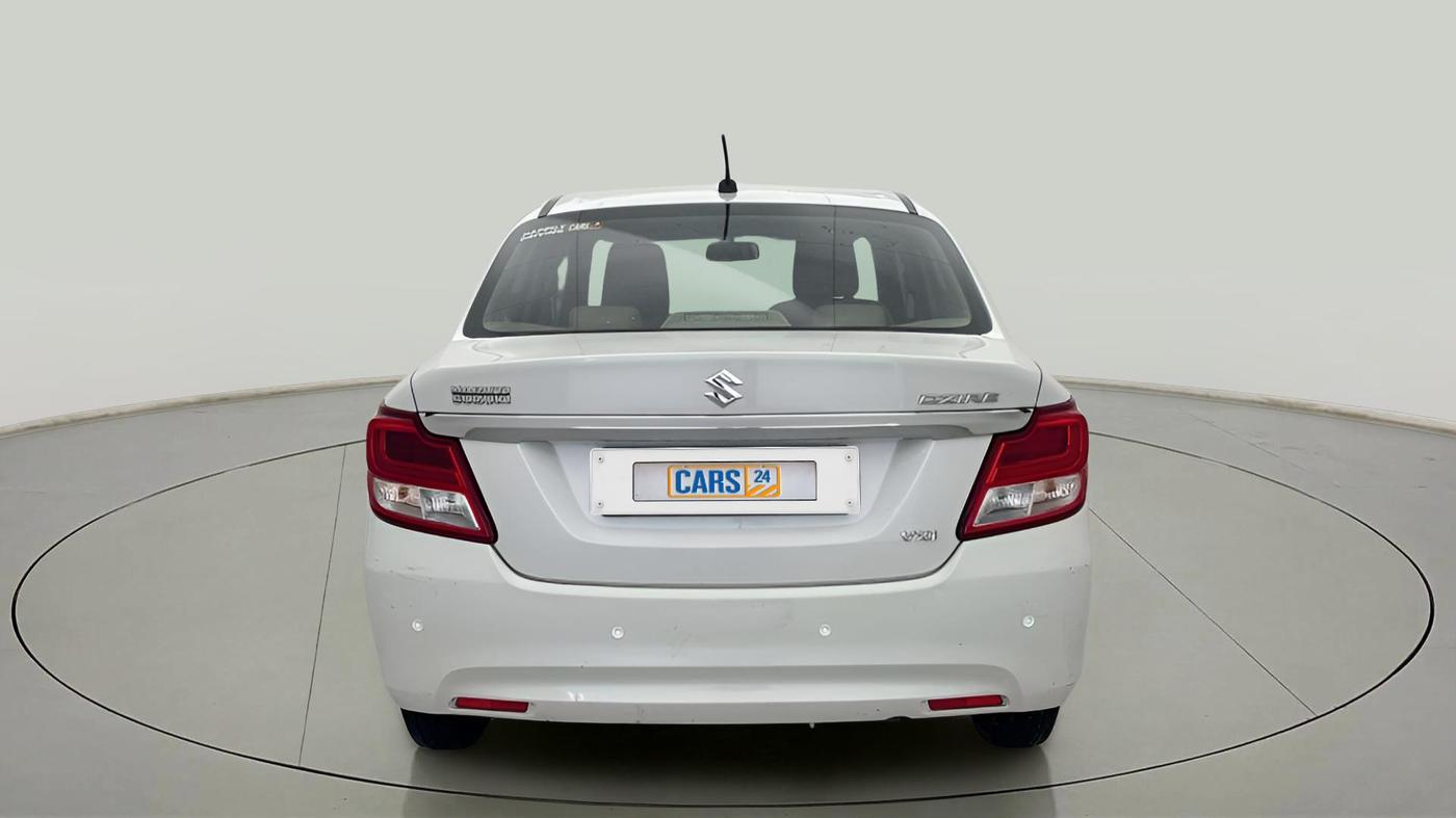 2017 Maruti Dzire VXI, Petrol, Manual, 85,854 km, Back/Rear