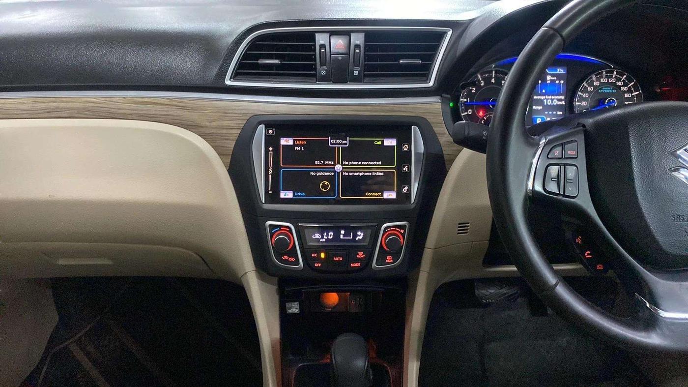 2020 Maruti Ciaz ALPHA  AT 1.5 SHVS PETROL, Petrol, Automatic, 24,209 km, Air Conditioner