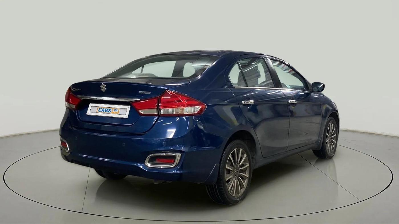 2020 Maruti Ciaz ALPHA  AT 1.5 SHVS PETROL, Petrol, Automatic, 24,209 km, Right Back Diagonal