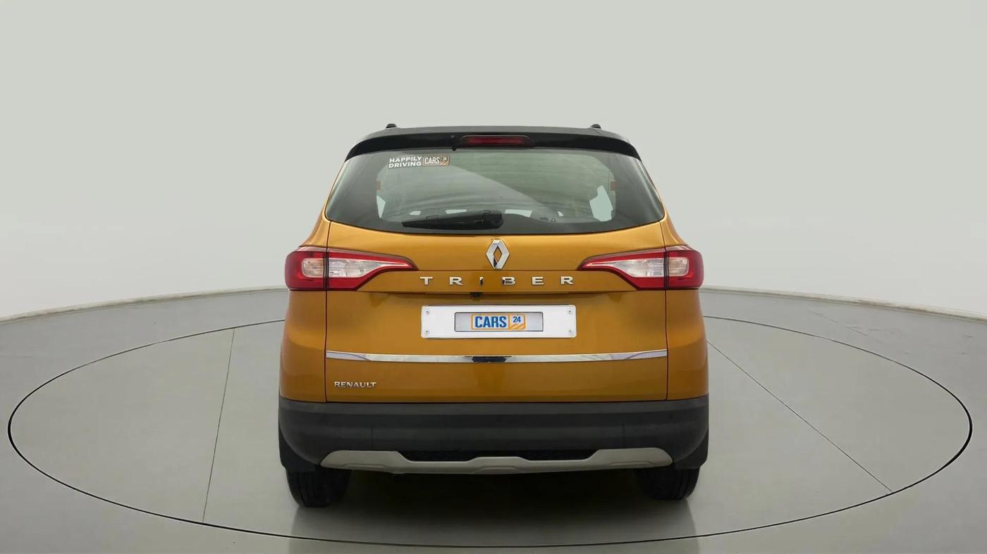 2023 Renault TRIBER RXZ AMT DUAL TONE, Petrol, Automatic, 4,318 km, Back/Rear