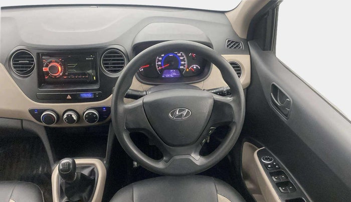 2016 Hyundai Grand i10 MAGNA 1.2 KAPPA VTVT, Petrol, Manual, 53,027 km, Steering Wheel Close Up