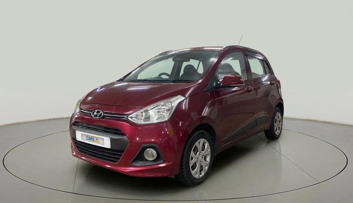 2016 Hyundai Grand i10 SPORTZ 1.2 KAPPA VTVT, Petrol, Manual, 55,422 km, Left Front Diagonal