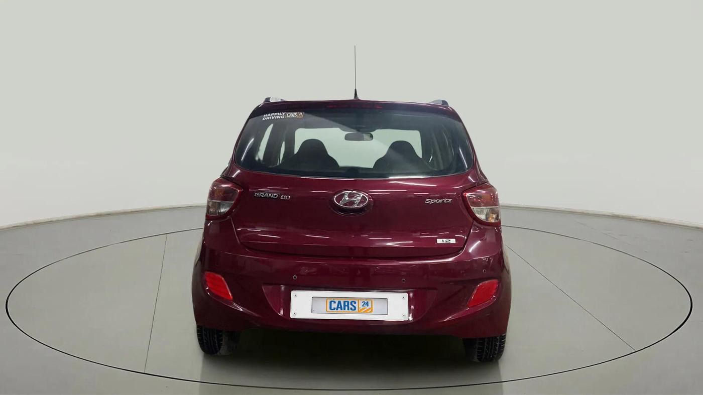 2016 Hyundai Grand i10 SPORTZ 1.2 KAPPA VTVT, Petrol, Manual, 55,422 km, Back/Rear