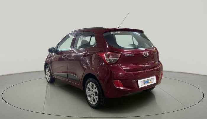 2016 Hyundai Grand i10 SPORTZ 1.2 KAPPA VTVT, Petrol, Manual, 55,422 km, Left Back Diagonal