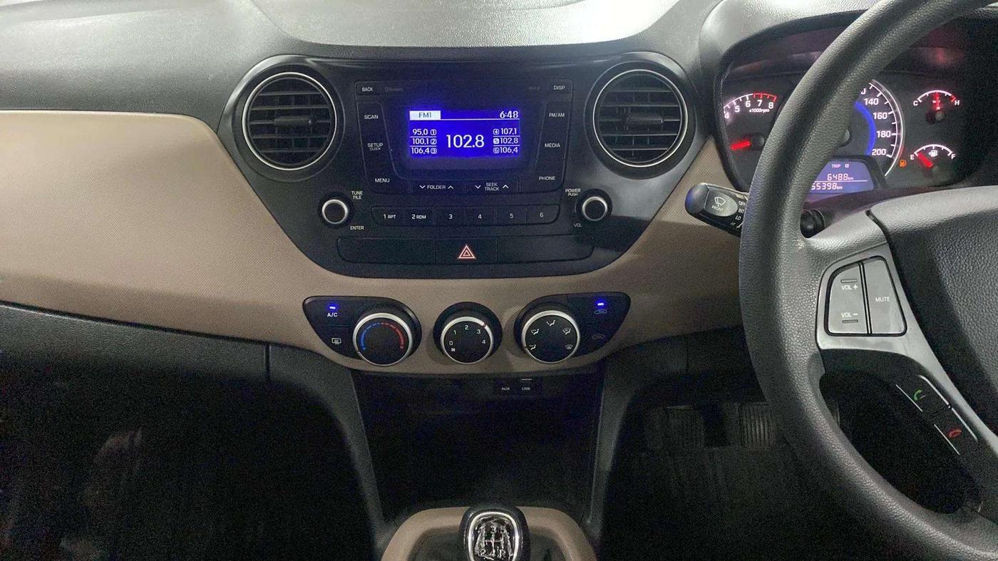 2016 Hyundai Grand i10 SPORTZ 1.2 KAPPA VTVT, Petrol, Manual, 55,422 km, Air Conditioner