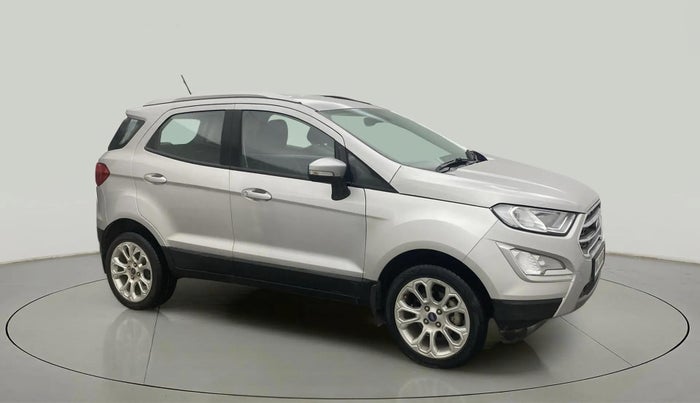 2018 Ford Ecosport TITANIUM + 1.5L PETROL AT, Petrol, Automatic, 26,070 km, Right Front Diagonal