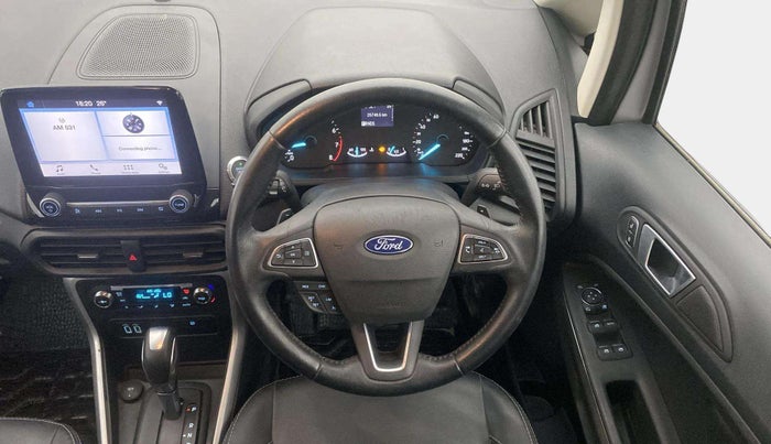 2018 Ford Ecosport TITANIUM + 1.5L PETROL AT, Petrol, Automatic, 26,070 km, Steering Wheel Close Up