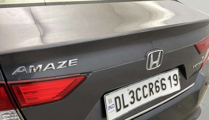 2019 Honda Amaze 1.2L I-VTEC S, Petrol, Manual, 38,074 km, Dicky (Boot door) - Minor scratches