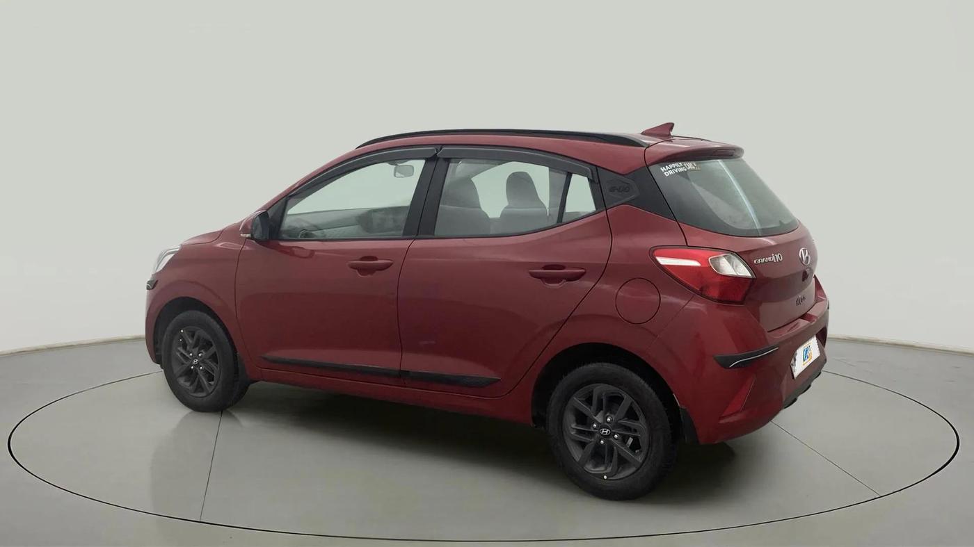2019 Hyundai GRAND I10 NIOS SPORTZ AMT 1.2 KAPPA VTVT, Petrol, Automatic, 8,227 km, Left Back Diagonal