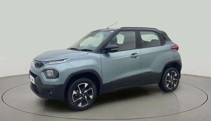 2023 Tata PUNCH CREATIVE AMT 1.2 RTN DUAL TONE, Petrol, Automatic, 8,426 km, Left Front Diagonal