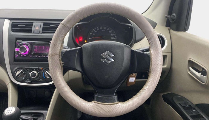 2015 Maruti Celerio VXI, Petrol, Manual, 78,260 km, Steering Wheel Close Up