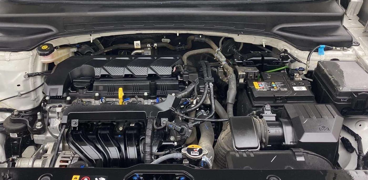 2023 Hyundai Creta E 1.5 PETROL, Petrol, Manual, 14,296 km, Engine View