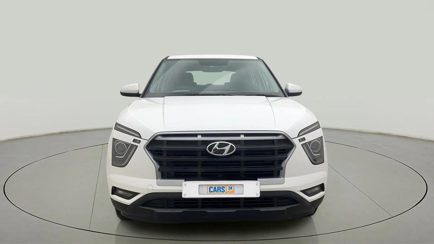 2023 Hyundai Creta E 1.5 PETROL, Petrol, Manual, 14,296 km, Front