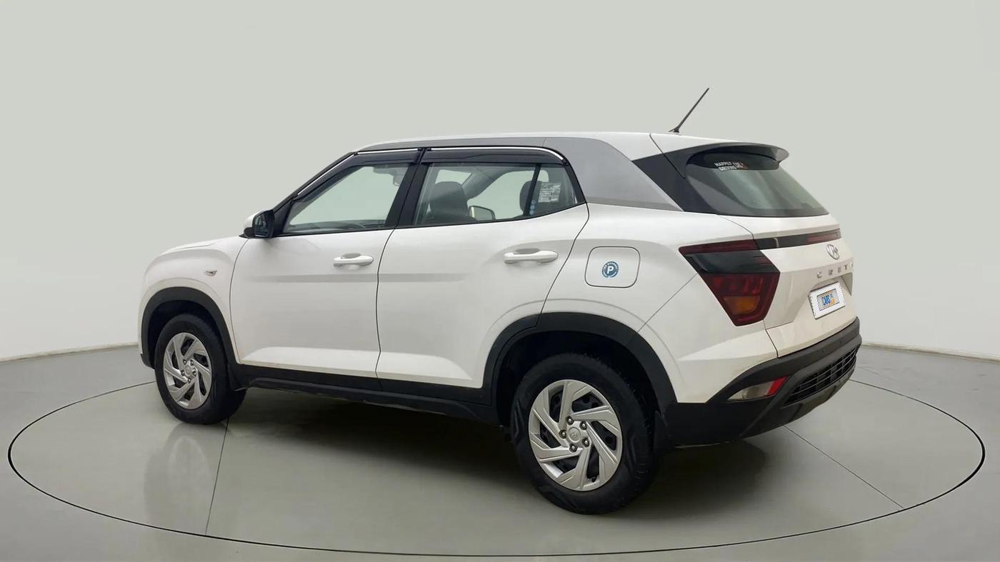 2023 Hyundai Creta E 1.5 PETROL, Petrol, Manual, 14,296 km, Left Back Diagonal