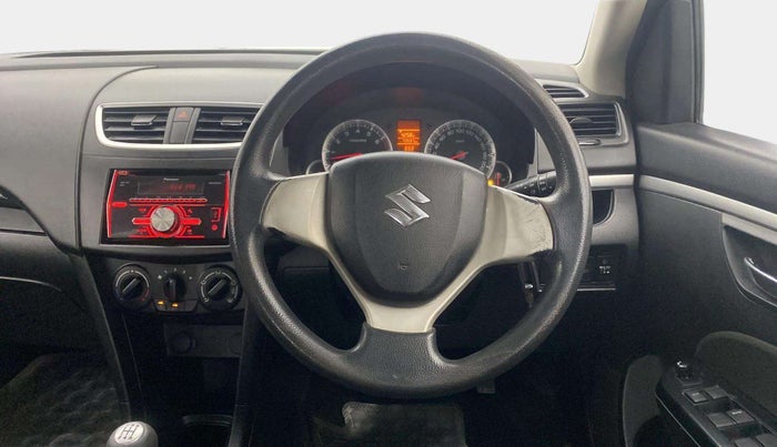 2013 Maruti Swift VXI, Petrol, Manual, 73,555 km, Steering Wheel Close Up