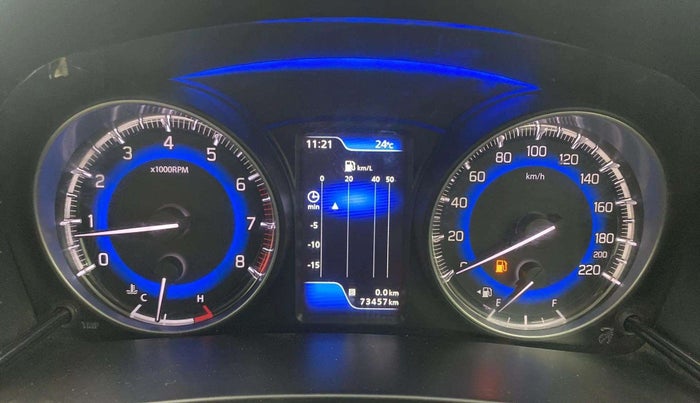 2017 Maruti Baleno ZETA PETROL 1.2, Petrol, Manual, 73,448 km, Odometer Image