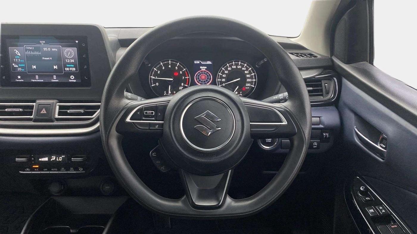 2023 Maruti Baleno ZETA 1.2 AGS, Petrol, Automatic, 45,579 km, Steering Wheel Close Up