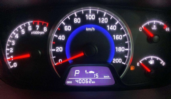 2015 Hyundai Grand i10 ASTA AT 1.2 KAPPA VTVT, Petrol, Automatic, 40,103 km, Odometer Image