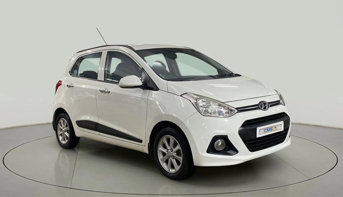 2015 Hyundai Grand i10 ASTA AT 1.2 KAPPA VTVT, Petrol, Automatic, 40,103 km, Right Front Diagonal