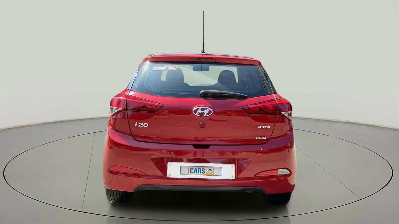 2016 Hyundai Elite i20 ASTA 1.2, Petrol, Manual, 87,544 km, Back/Rear