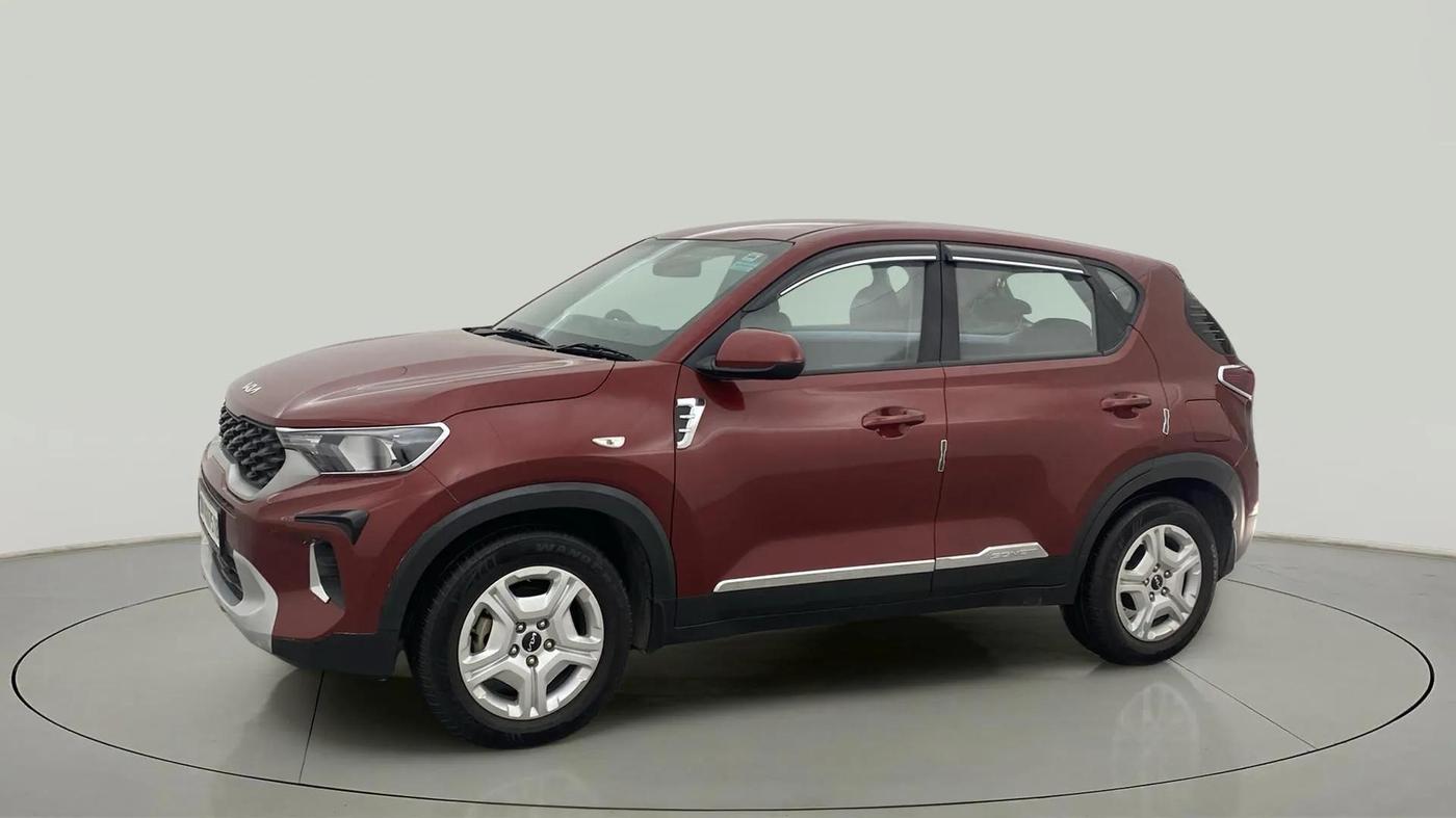 2023 KIA SONET HTK 1.2 PETROL MT, Petrol, Manual, 24,926 km, Left Front Diagonal