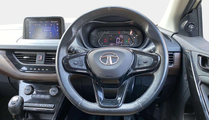 2022 Tata NEXON XZ PLUS PETROL KAZIRANGA, Petrol, Manual, 22,981 km, Steering Wheel Close Up