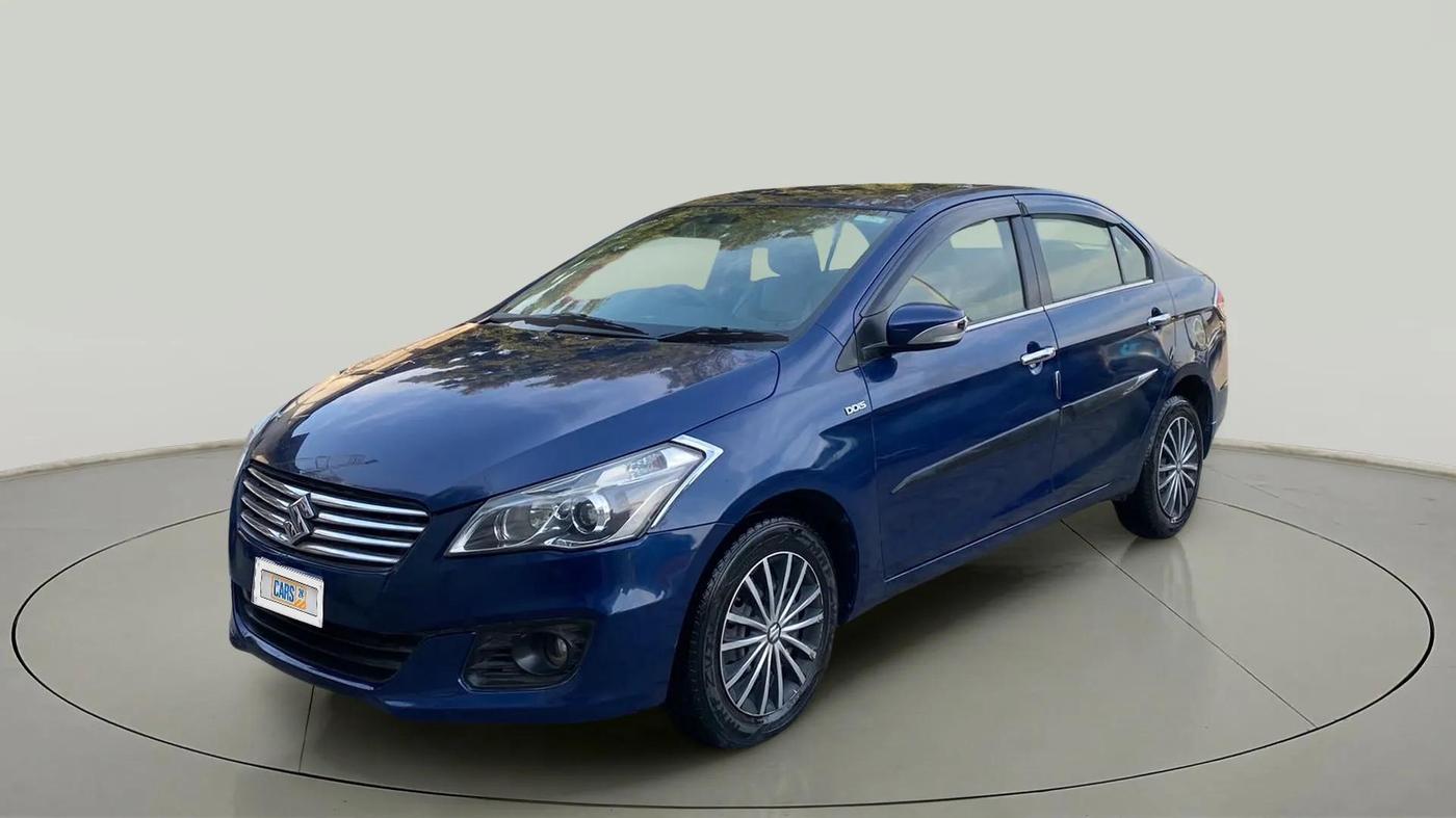 2017 Maruti Ciaz DELTA DIESEL 1.3, Diesel, Manual, 60,412 km, Left Front Diagonal