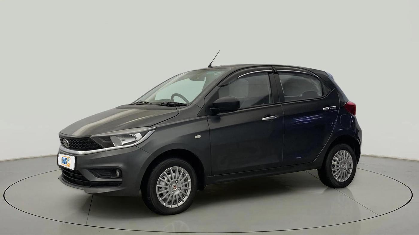 2023 Tata Tiago XM CNG, CNG, Manual, 15,455 km, Left Front Diagonal