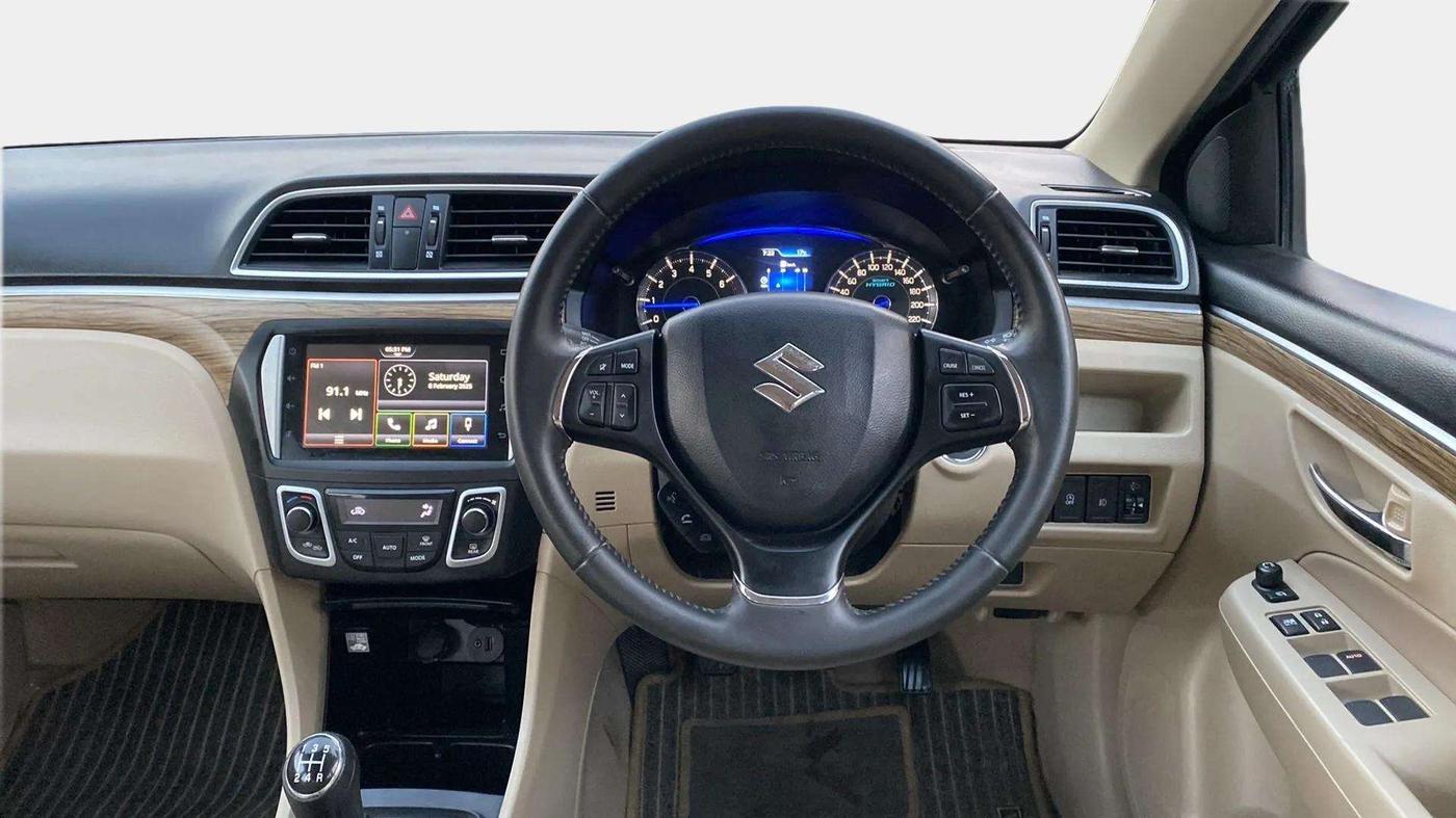 2021 Maruti Ciaz ALPHA 1.5 SHVS PETROL, Petrol, Manual, 44,863 km, Steering Wheel Close Up